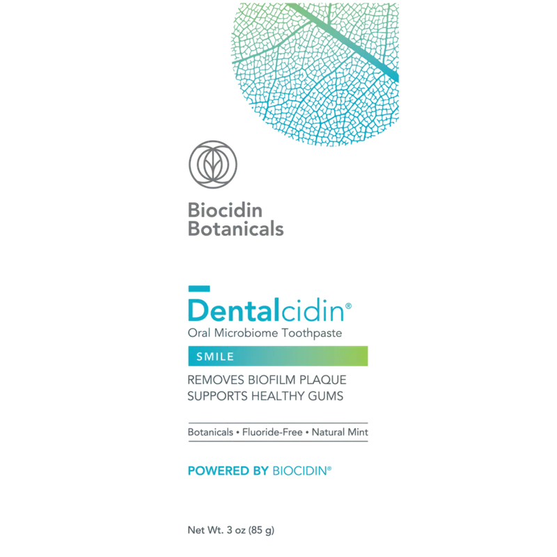 Dentalcidin Oral Microbiome Toothpaste with Biocidin by Biocidin Botanicals