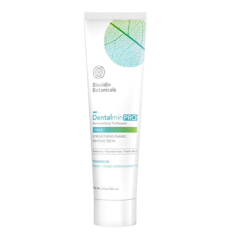 Dentalmin PRO™ Remineralizing Toothpaste by Biocidin Botanicals