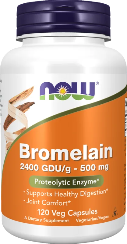 Bromelain 500mg by NOW Foods