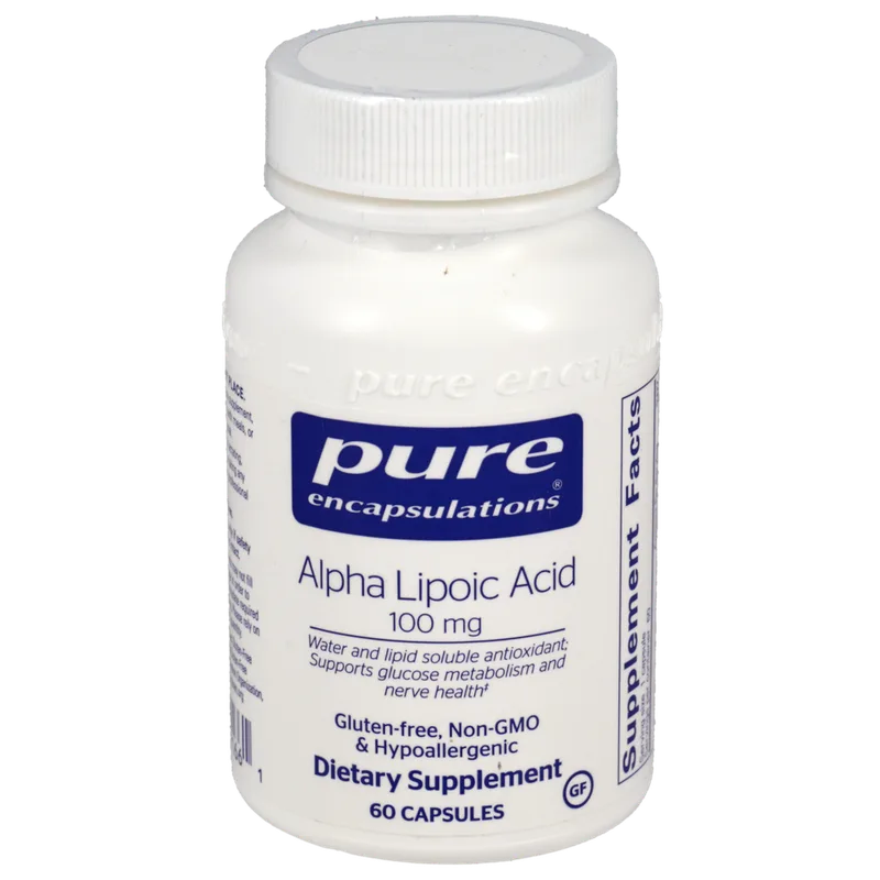 Alpha Lipoic Acid 100mg by Pure Encapsulations