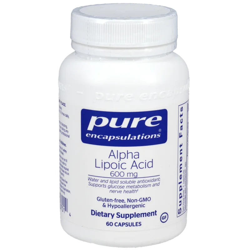 Alpha Lipoic Acid 600mg by Pure Encapsulations