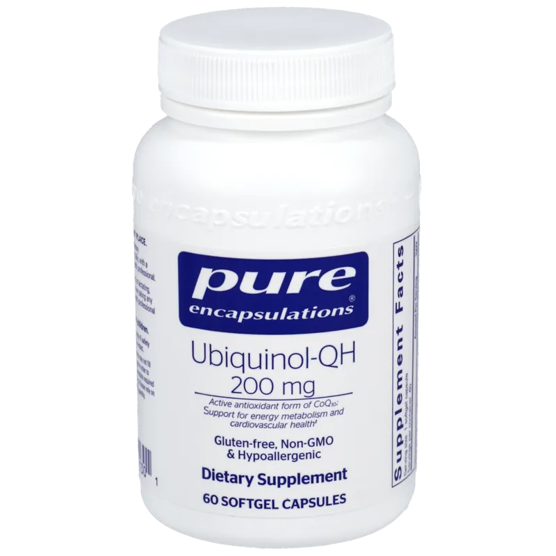 Ubiquinol-QH 200mg by Pure Encapsulations