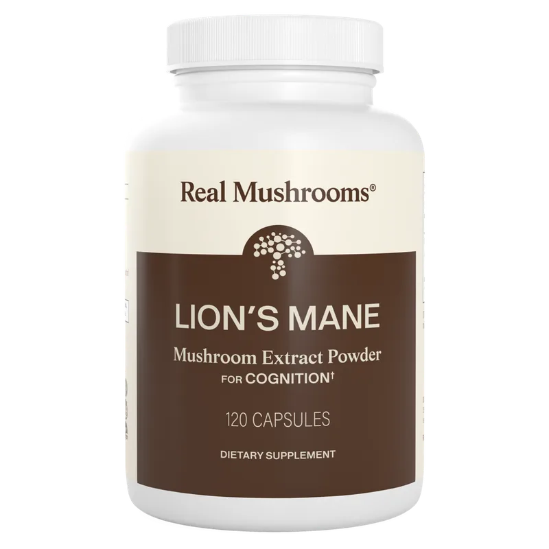 Lion's Mane Extract Capsules by Real Mushrooms